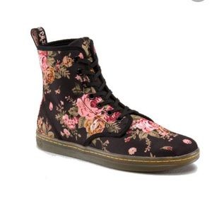 Dr. Martens floral boots